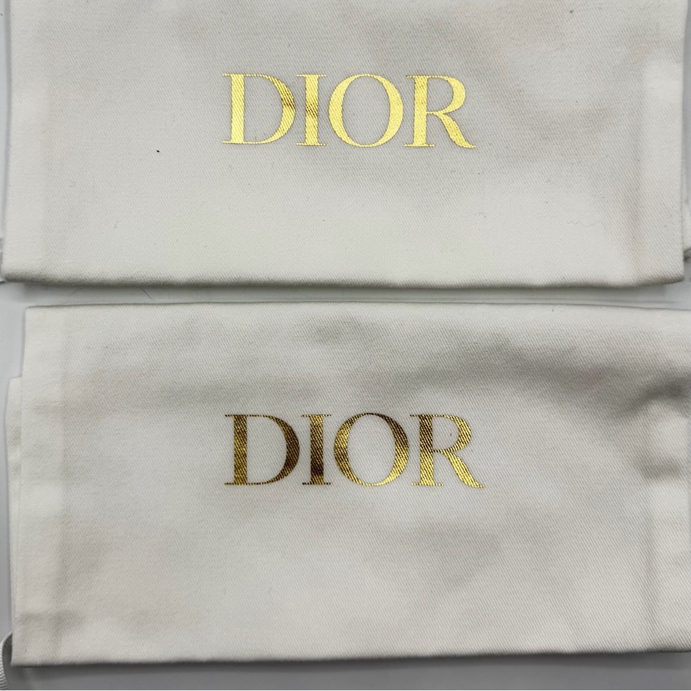 New Nib Christian Dior Embroidered Logo Nude Beige Dway 80 mm Heel Sandals EU 39 - Picture 9 of 10